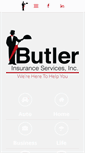 Mobile Screenshot of butlerinsuranceservices.com
